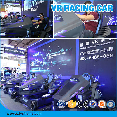 Amusement Park 9D VR Driving Simulator Racing Car Racing بازی ماشین 3 Dof 1 بازیکن