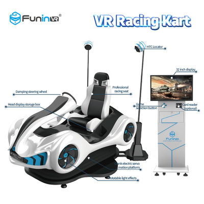 220 V 400KG 9D VR 0.7KW Simulator Games Games Karting Car For Children