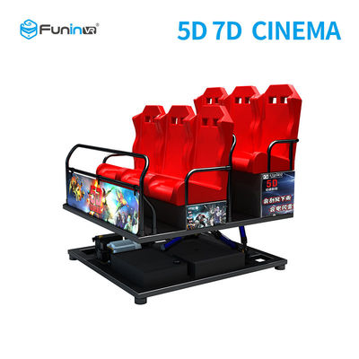 نمایشگاه سینما 5D 7D Cinema On Games Kamer / Amusement Park Games 5d Theatr Rider