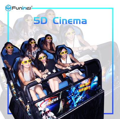 نمایشگاه سینما 5D 7D Cinema On Games Kamer / Amusement Park Games 5d Theatr Rider