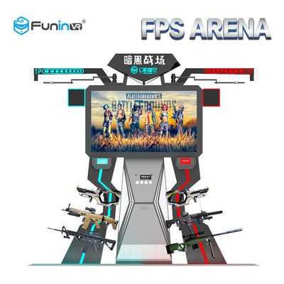 2 بازیکن تیراندازی با واقعیت مجازی 9D VR Cinema 2009mm * 2710mm * 2522mm