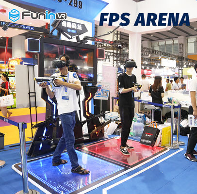 2 بازیکن تیراندازی با واقعیت مجازی 9D VR Cinema 2009mm * 2710mm * 2522mm