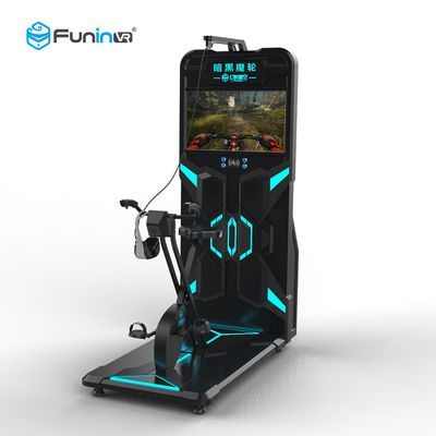 دوچرخه ثابت / ورزش دوچرخه سواری ثابت / واقعیت مجازی داخل سالن 9D