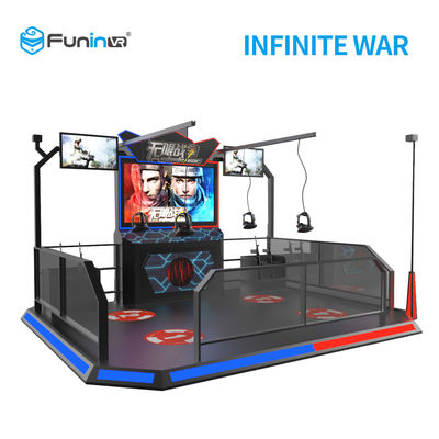 2 بازیکن 9D VR شبیه ساز تیراندازی با هدست HTC Vive برای سن میانه