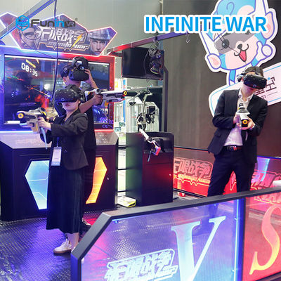 Two Players 9D Virtual Reality Simulator VR Infinite War for Student