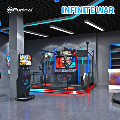 Two Players 9D Virtual Reality Simulator VR Infinite War for Student