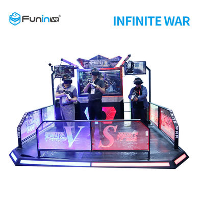 Two Players 9D Virtual Reality Simulator VR Infinite War for Student