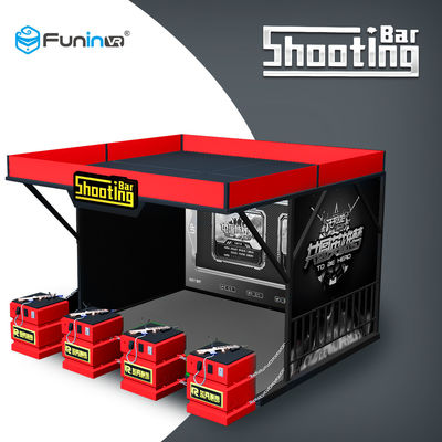 پروژکتور تیراندازی صفحه نمایش بازی ماشین واقعی Sence تیراندازی شکارچی Hero 4 بازیکن