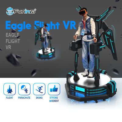 وزن 238 کیلوگرم ایستاده Eagle Flight Simulator واقعیت مجازی / 9D VR سینما