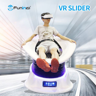 کشویی دارای بار 120KG 3DOF Electric Grass Skiing Simulator 9d VR کشویی
