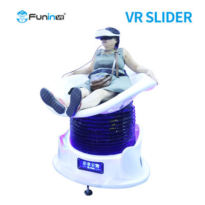 کشویی دارای بار 120KG 3DOF Electric Grass Skiing Simulator 9d VR کشویی