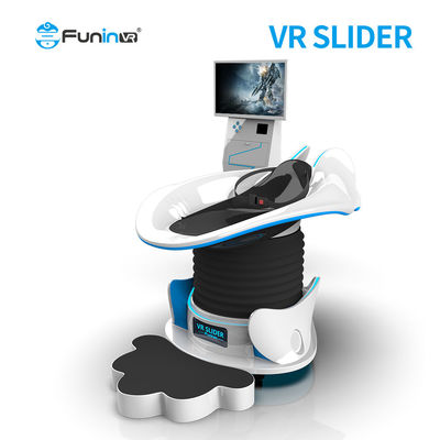 کشویی دارای بار 120KG 3DOF Electric Grass Skiing Simulator 9d VR کشویی