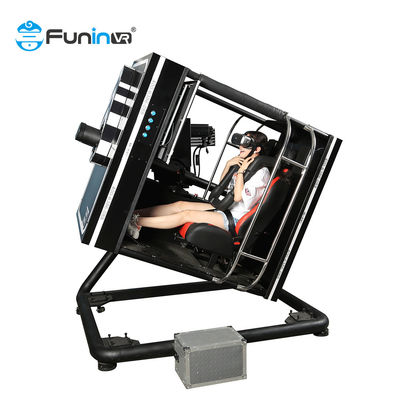 360 چرخش 1 بازیکن ماشین صندلی VR 720 درجه VR Flight Simulator 9D Virtual Reality Simulator برای فروش