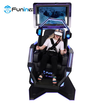 VR 360 Roller Coaster Fly Simulator ماشین بازی VR برای مرکز خرید سرگرمی vr Simulator