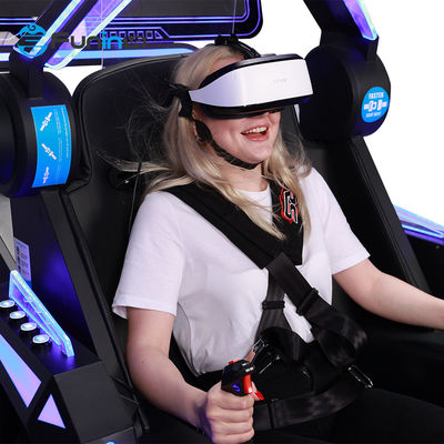 VR 360 Roller Coaster Fly Simulator ماشین بازی VR برای مرکز خرید سرگرمی vr Simulator