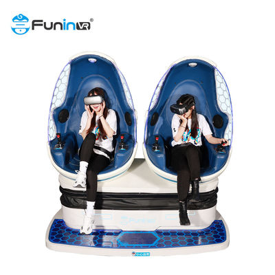 9D Egg VR Chair Virtual Reality Simulation 2 seat Rides 9d Egg VR Cinema Game Game قیمت دستگاه برای فروش