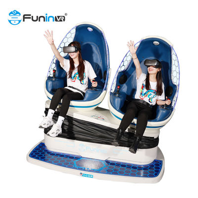 9D Egg VR Chair Virtual Reality Simulation 2 seat Rides 9d Egg VR Cinema Game Game قیمت دستگاه برای فروش