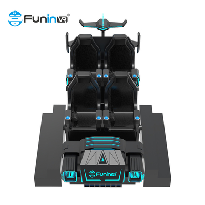 Trampoline Park 9D VR Simulator 6 Seats Cinema Motion Chair