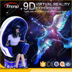 پارک تم 9D مجازی واقعیت شبیه ساز HD VR عینک با 3 سیلندر الکتریکی