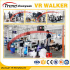 220V Black Virtual Reality Walker پشتیبانی از Multiplayer Online Interactive Games