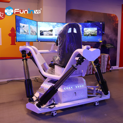 صندلی بازی بازی آرکید شبیه ساز واقعیت مجازی تجاری 9D Racing F1 Seat Motorcycle Simulator