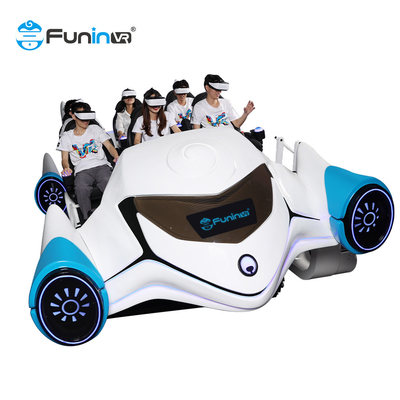 6 صندلی تجهیزات سینمای 9D Vr بازی های واقعیت مجازی Roller Coaster ماشین کشتی جنگی
