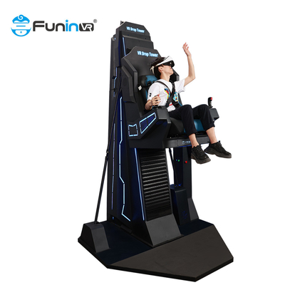 شبیه ساز پرواز برج Drop Tower VR Game Machine 9d Amusement Park 9d