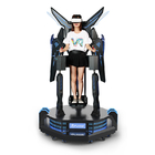 0.5KW 9D VR Cinema Park Standing واقعیت مجازی پرواز تیراندازی بازی های آرکید شبیه ساز حرکت