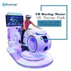220V 0.7KW چند نفره موتور سیکلت رانندگی VR ماشین بازی برای VR پارک تم
