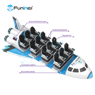 VR Warship Arcade: تبدیل فضای خود به سرزمین عجایب VR با کنترل حرکتی پارک موضوعی VR Arcade و نگهداری کم