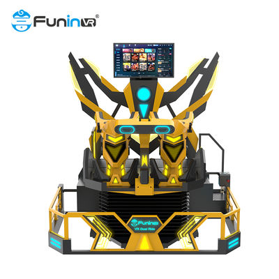 Experience the Ultimate Adventure with Double Seats VR Amusement Park Equipment and Joystick Controller