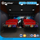 8، 9، 12 صندلی 7D سینما تئاتر با سیستم هیدرولیک / الکتریکی