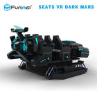 6 Seats VR Dark Mars 9D VR Simulator با سکوی الکتریکی 1 سال ضمانت