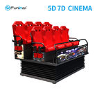 نمایشگاه سینما 5D 7D Cinema On Games Kamer / Amusement Park Games 5d Theatr Rider