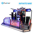 Two Players 9D Virtual Reality Simulator VR Infinite War for Student