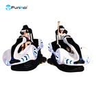 تک صندلی 9d VR Racing Kart 9D VR شبیه ساز بازی های تعاملی پلت فرم الکتریکی