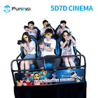 سرگرمی 8.0kw 80pcs 7D 5D شبیه ساز سینما با 8 9 12 صندلی