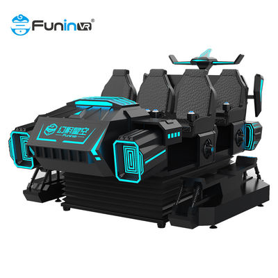 شبیه ساز Multiplayer vr شبیه ساز ماشین 6 Seats Racing 9d VR شبیه ساز