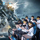 VR Games Shooting 7D Cinema Simulator Rider Metal Screen 6/9 صندلی ها