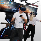 صندلی بازی مسابقه شبیه ساز مسابقه اتومبیل های بازی مجازی 9d vr پلت فرم حرکت VR FPS