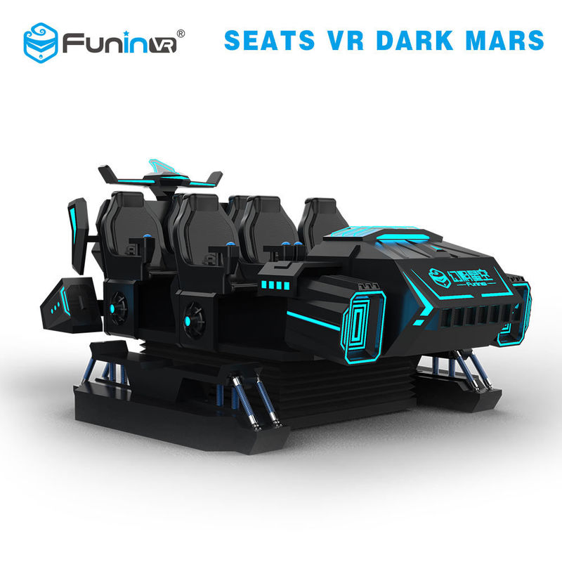 Virtual Reality multiplayer vr dark mars game game 6 Seats Racing 9d VR شبیه ساز