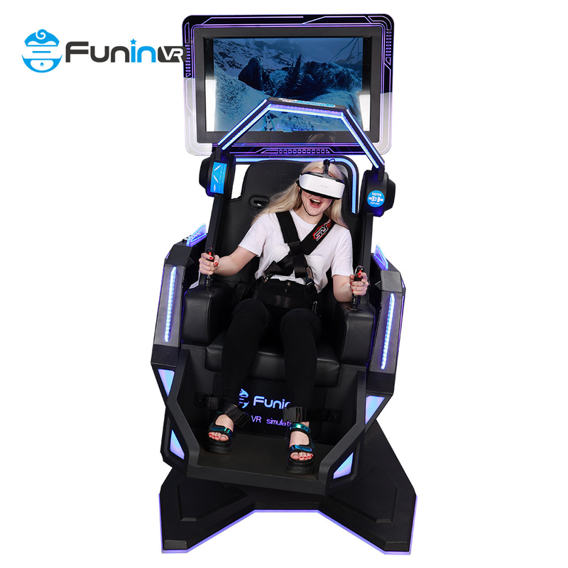 شبیه ساز VR 360 درجه Crazy Exciting Rotation Flight 9D VR for Roller Coaster