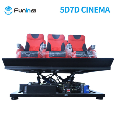 حداکثر ظرفیت 500 کیلوگرم سینمای 5D سینمای 5D با پروژکتور دیجیتال
