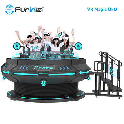 کسب و کار سرگرمی خود را با 6 صندلی 9D VR VR سینما ولتاژ 220V / 2.4KW و کامپیوتر I5 1650 8G 240G ارتقا دهید