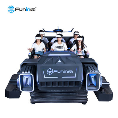 9d 6 seat VR dark mars VR Car Simulator بازی مسابقه شبیه سازهای واقعیت مجازی
