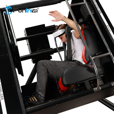 360 چرخش 1 بازیکن ماشین صندلی VR 720 درجه VR Flight Simulator 9D Virtual Reality Simulator برای فروش